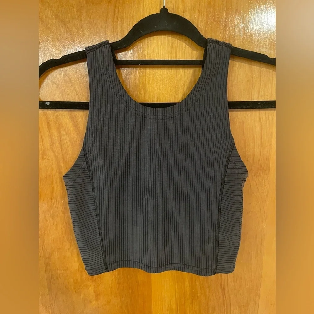 Lululemon Ribbed Softstreme Cropped Tank Top